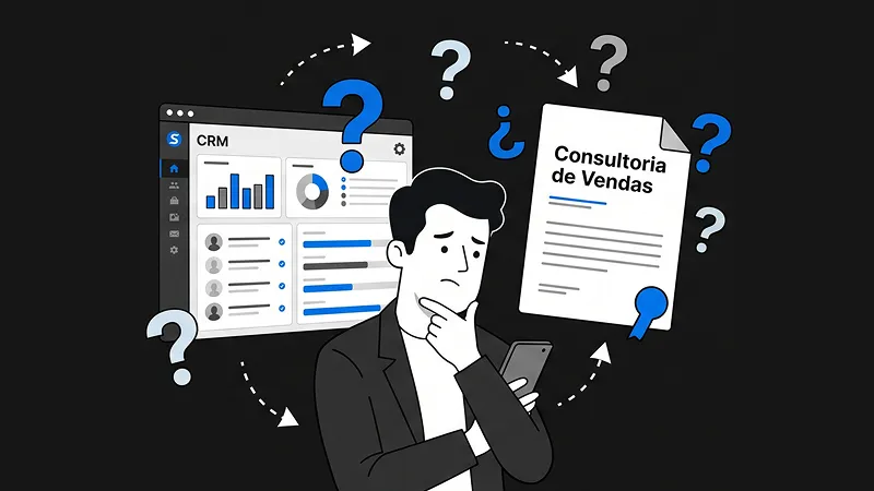 Consultoria de vendas ou ferramenta de CRM: qual sua empresa precisa agora?